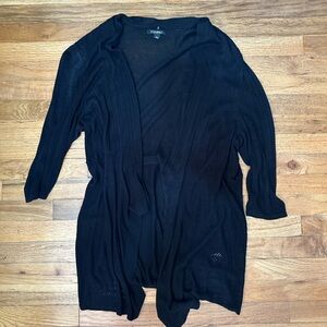 Knit Quarter Sleeve Cardigan